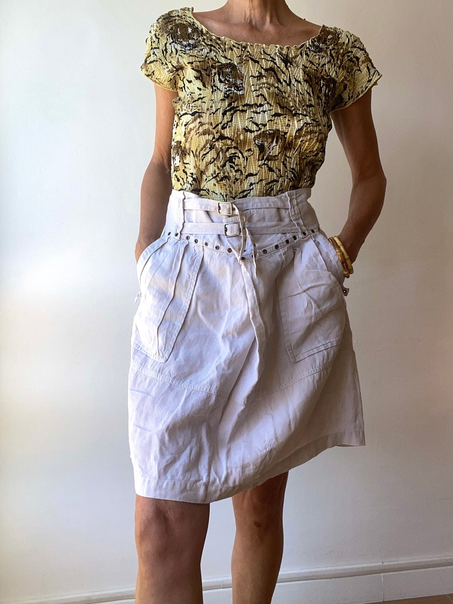Comptoir des Cotonniers pure lin Belle jupe L/XL