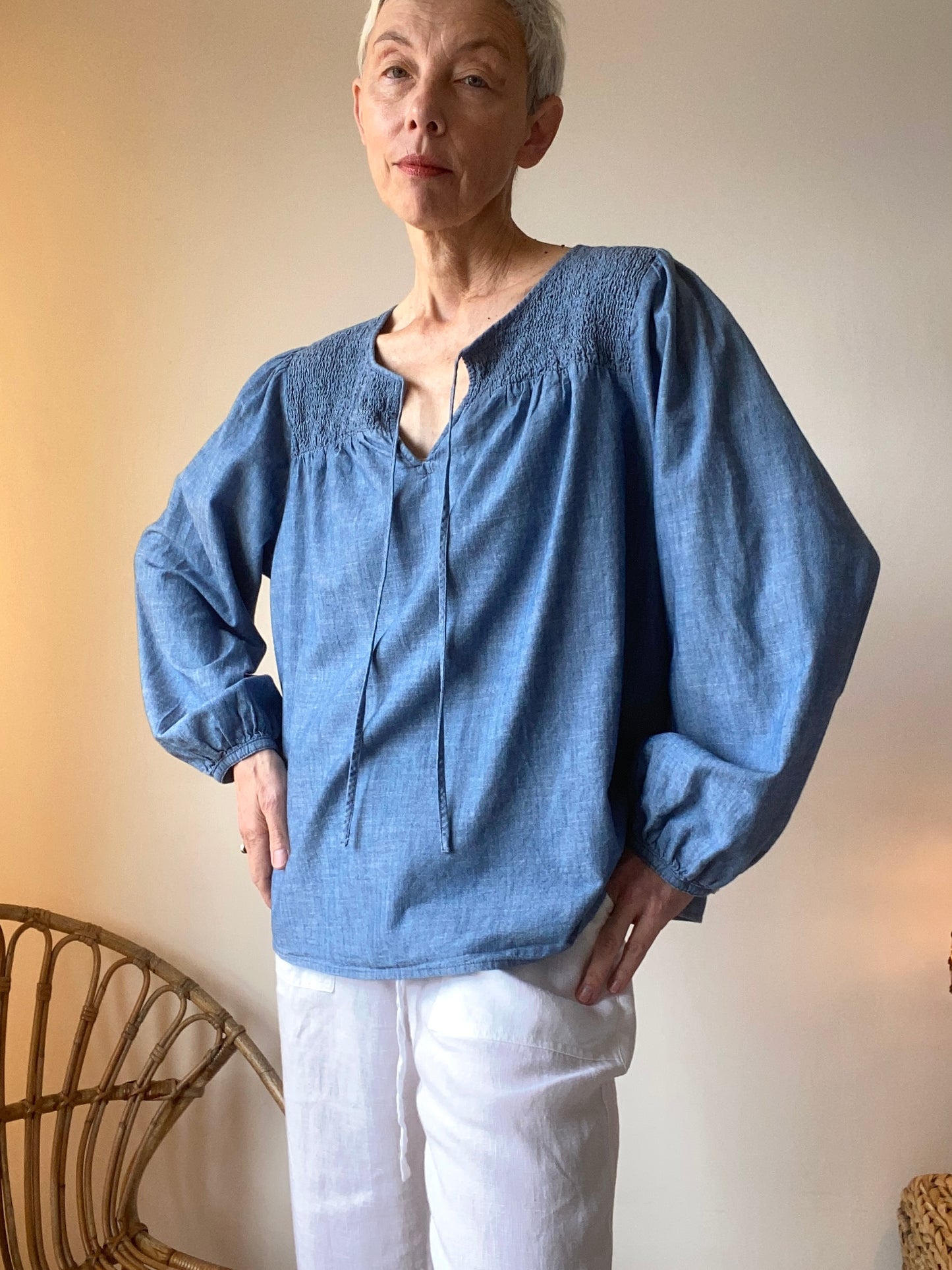 J.Crew Belle Blouse folk