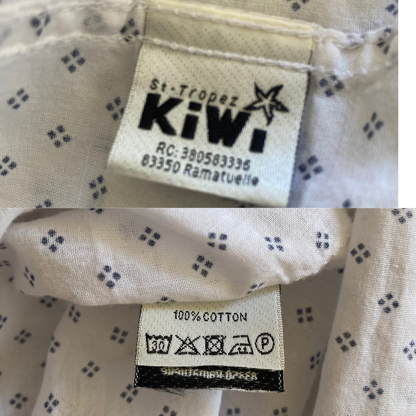 Kiwi St-Tropez Chemise en coton, homme, mais unisexe