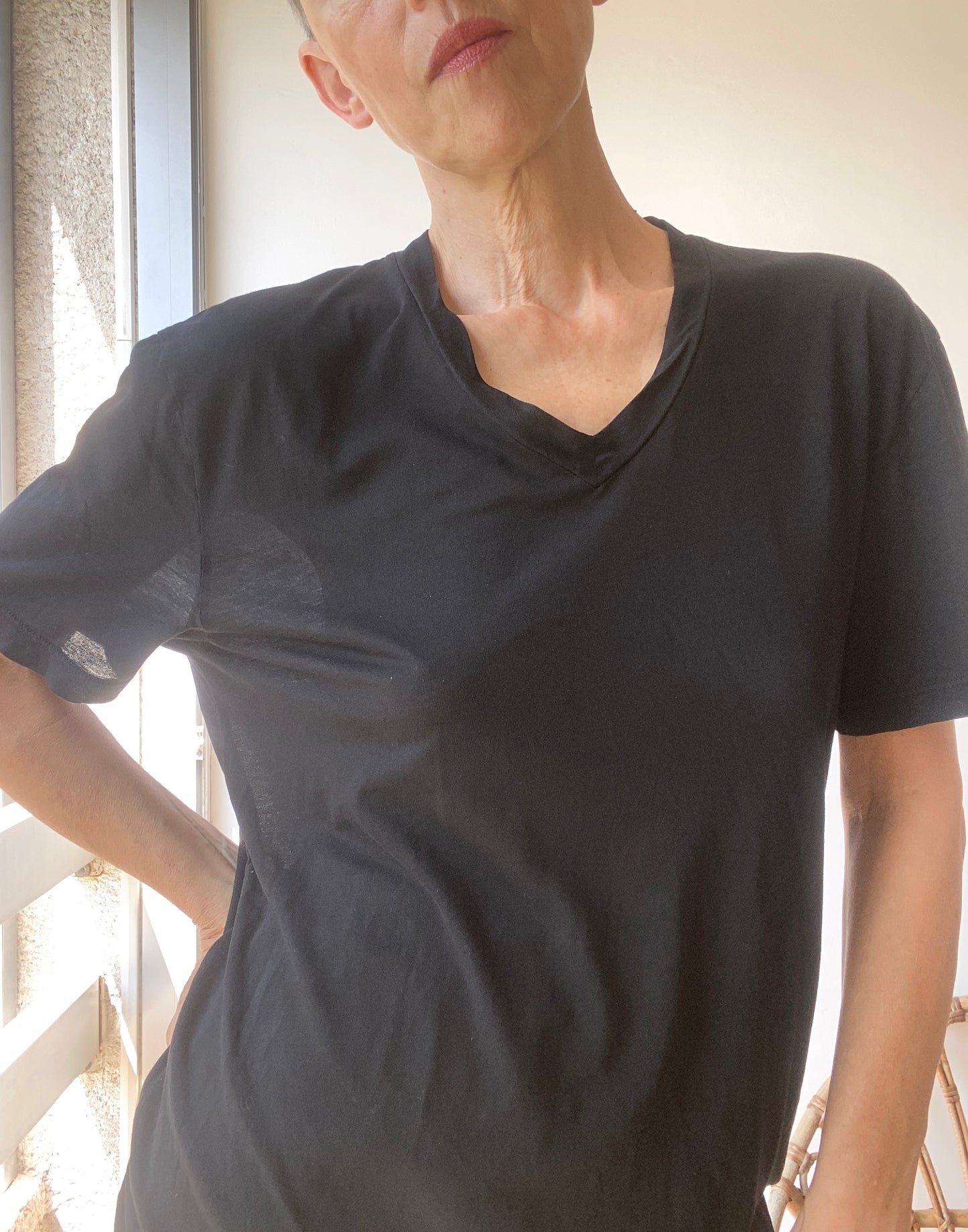 James Perse made in USA Top en coton unisexe