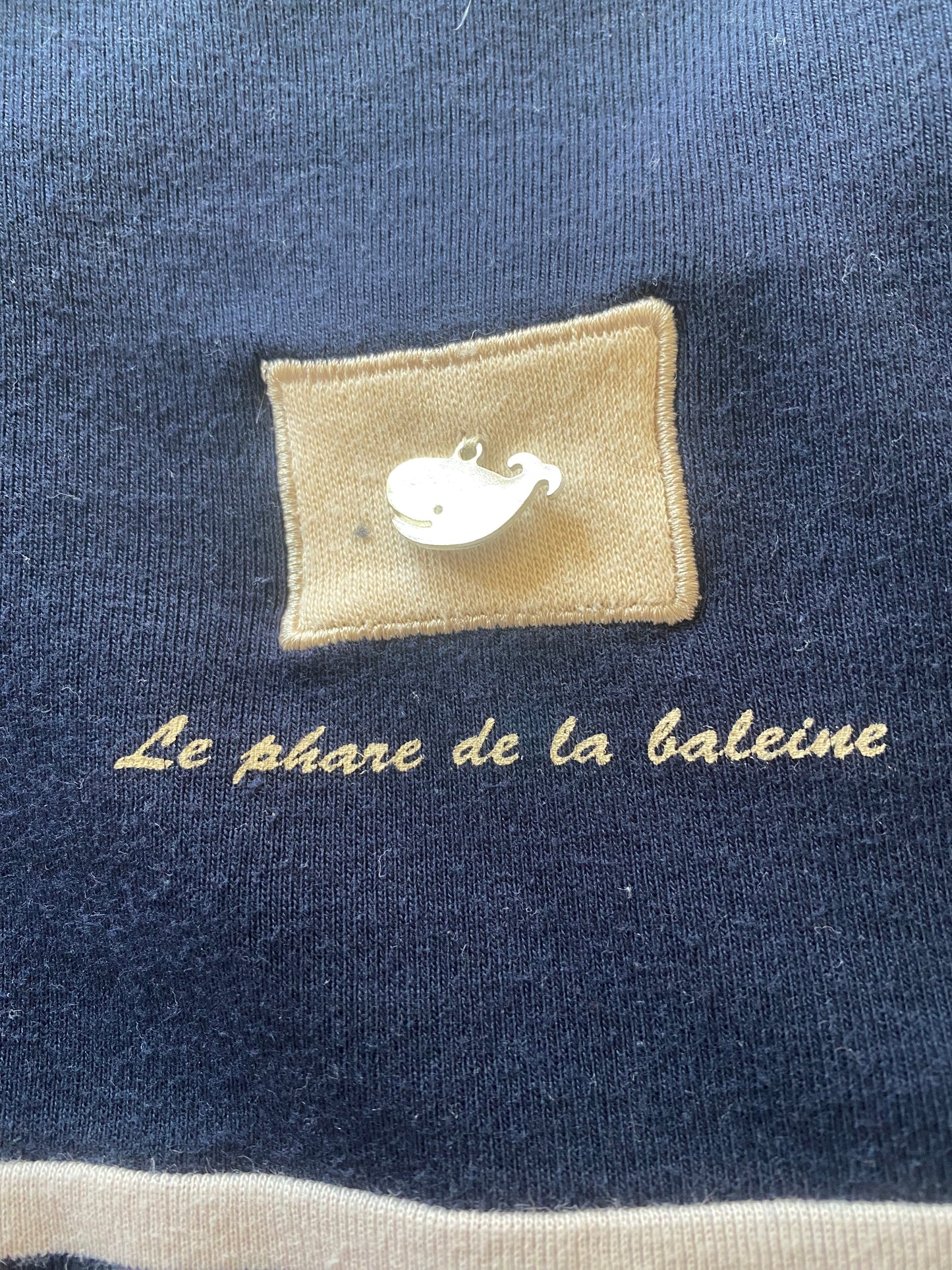 Le Phare de la Baleine Adorable Marinière en coton