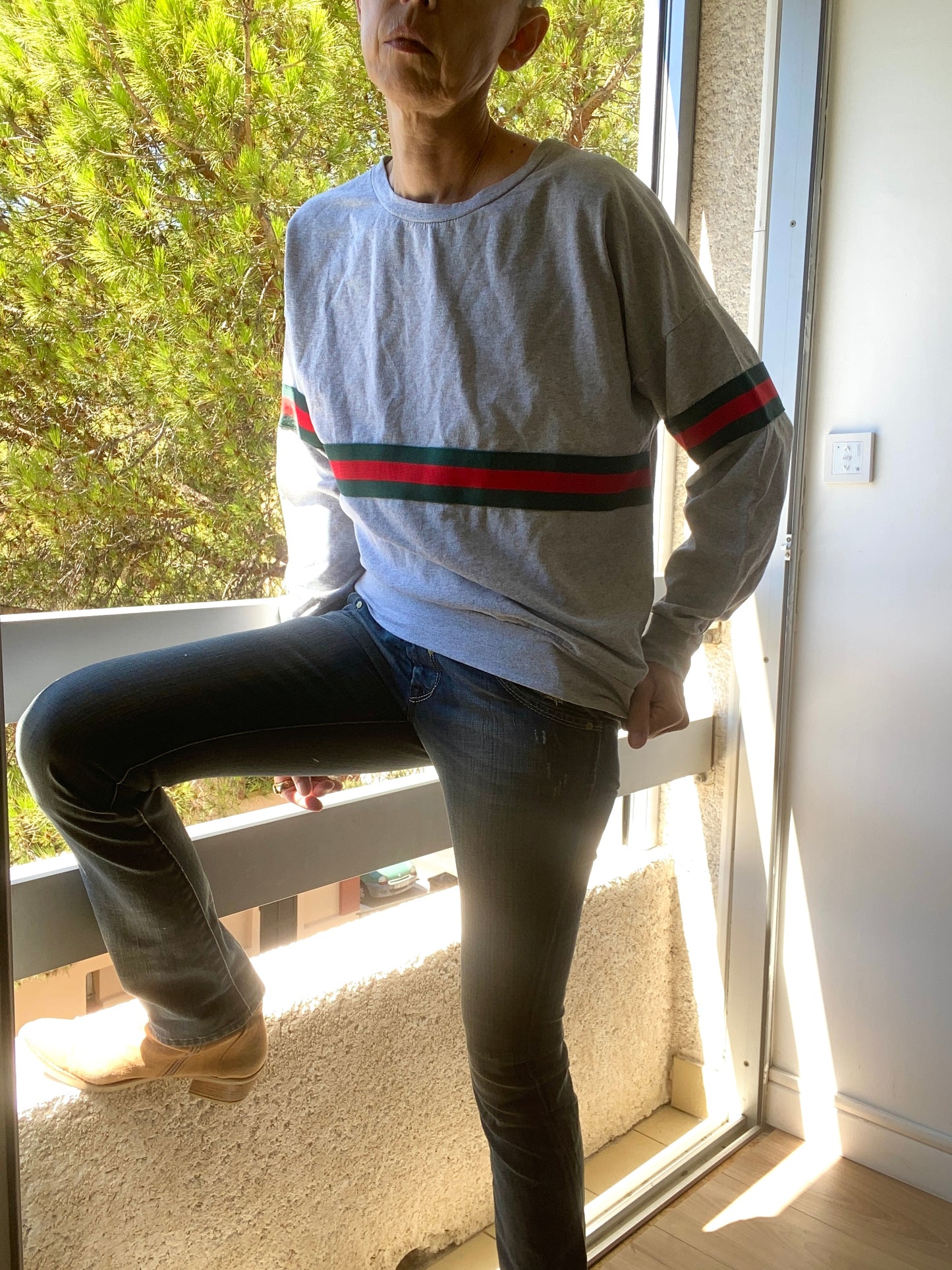 90s Super Sweat Made in Italie femme homme unisexe