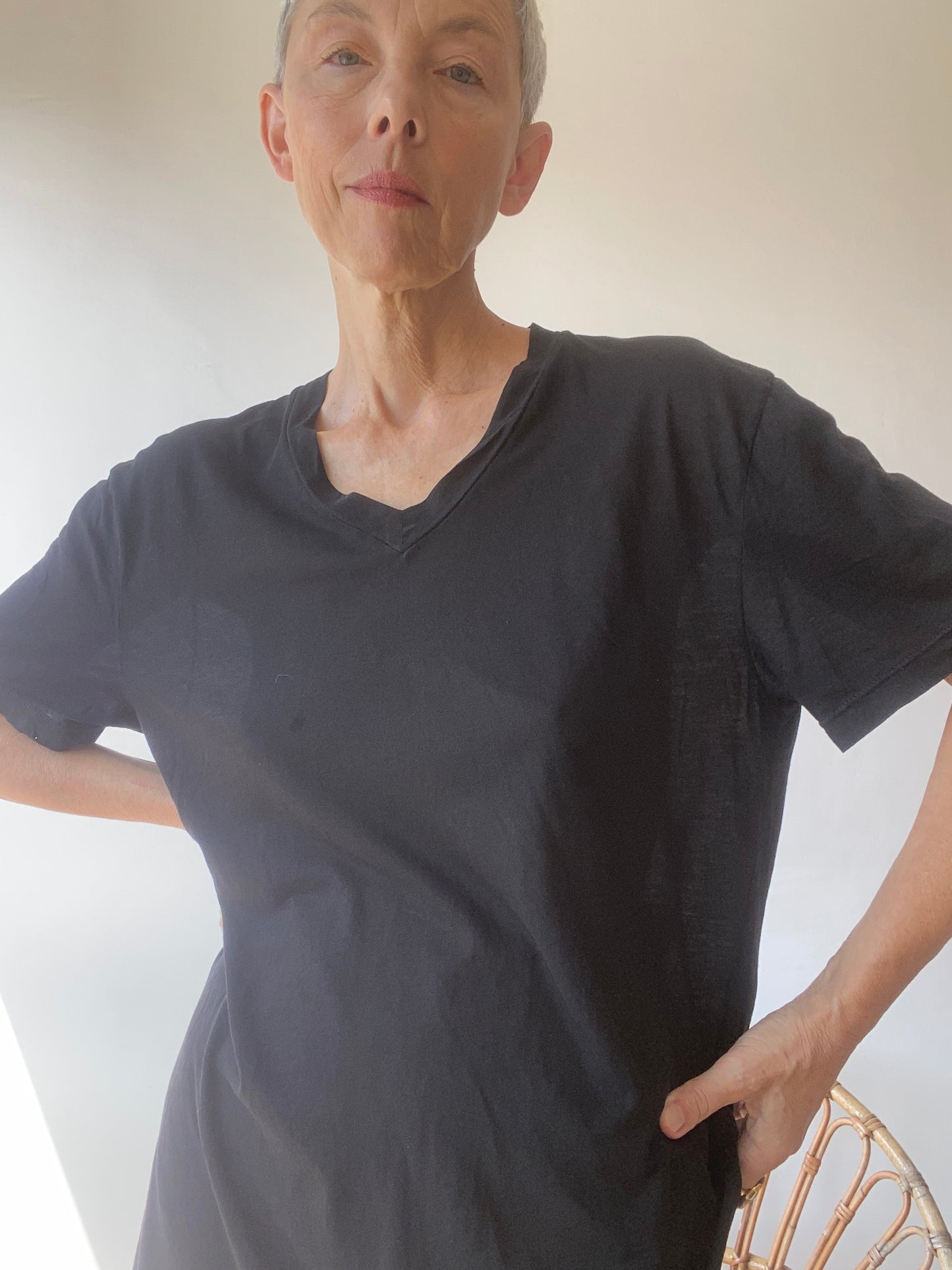 James Perse made in USA Top en coton unisexe