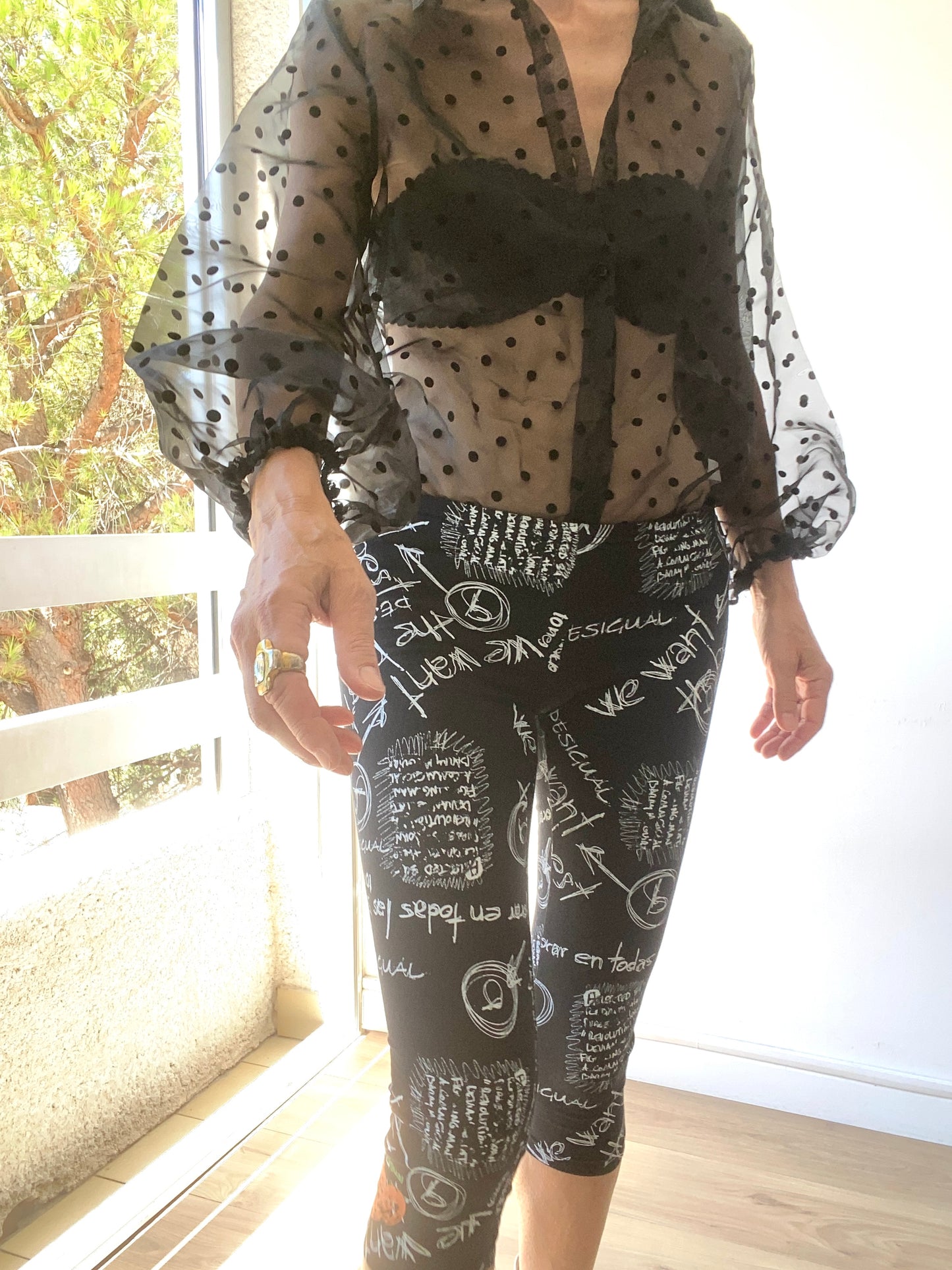 Desigual avec l'imprimé original Coton stretch