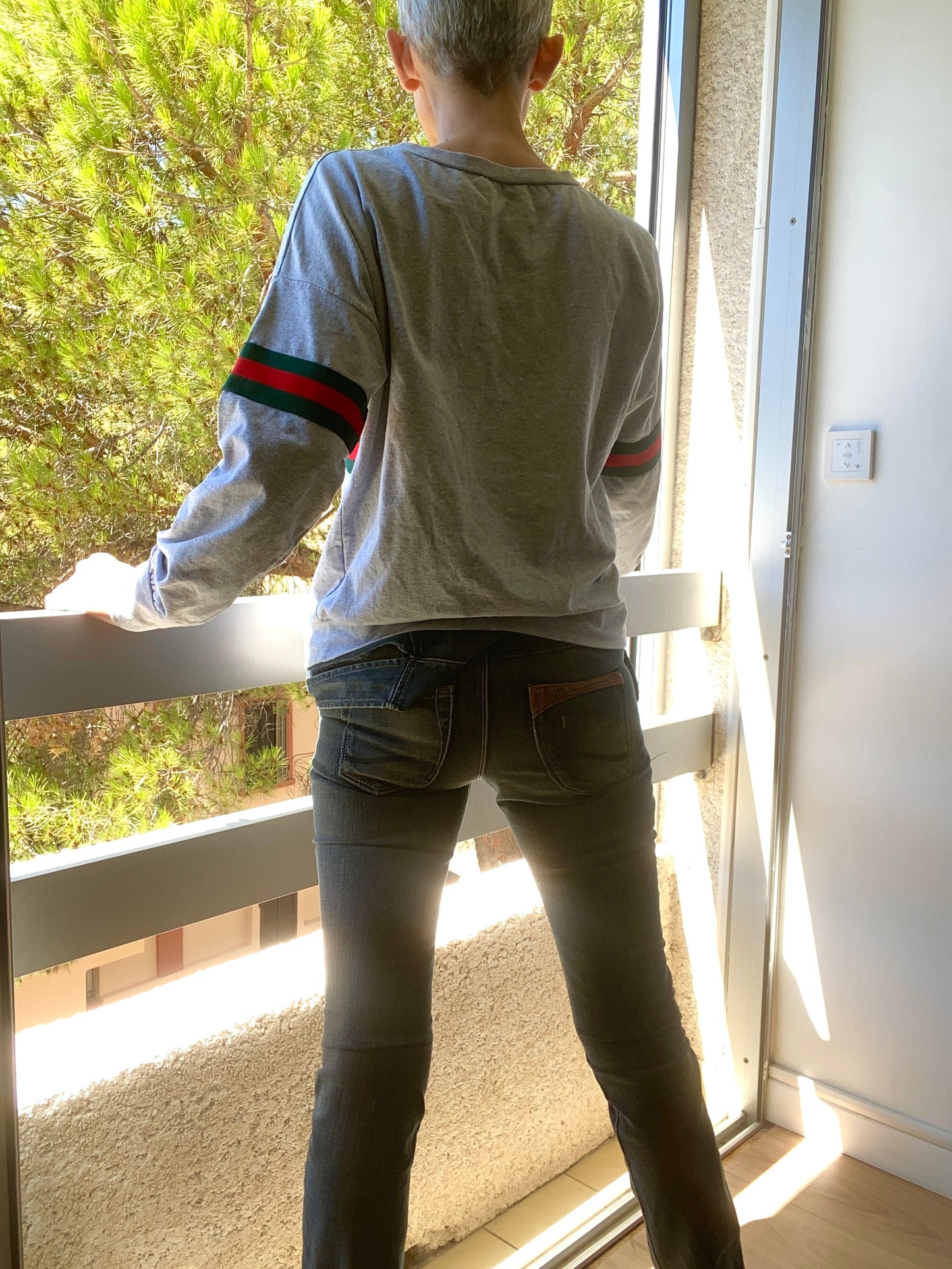 90s Super Sweat Made in Italie femme homme unisexe