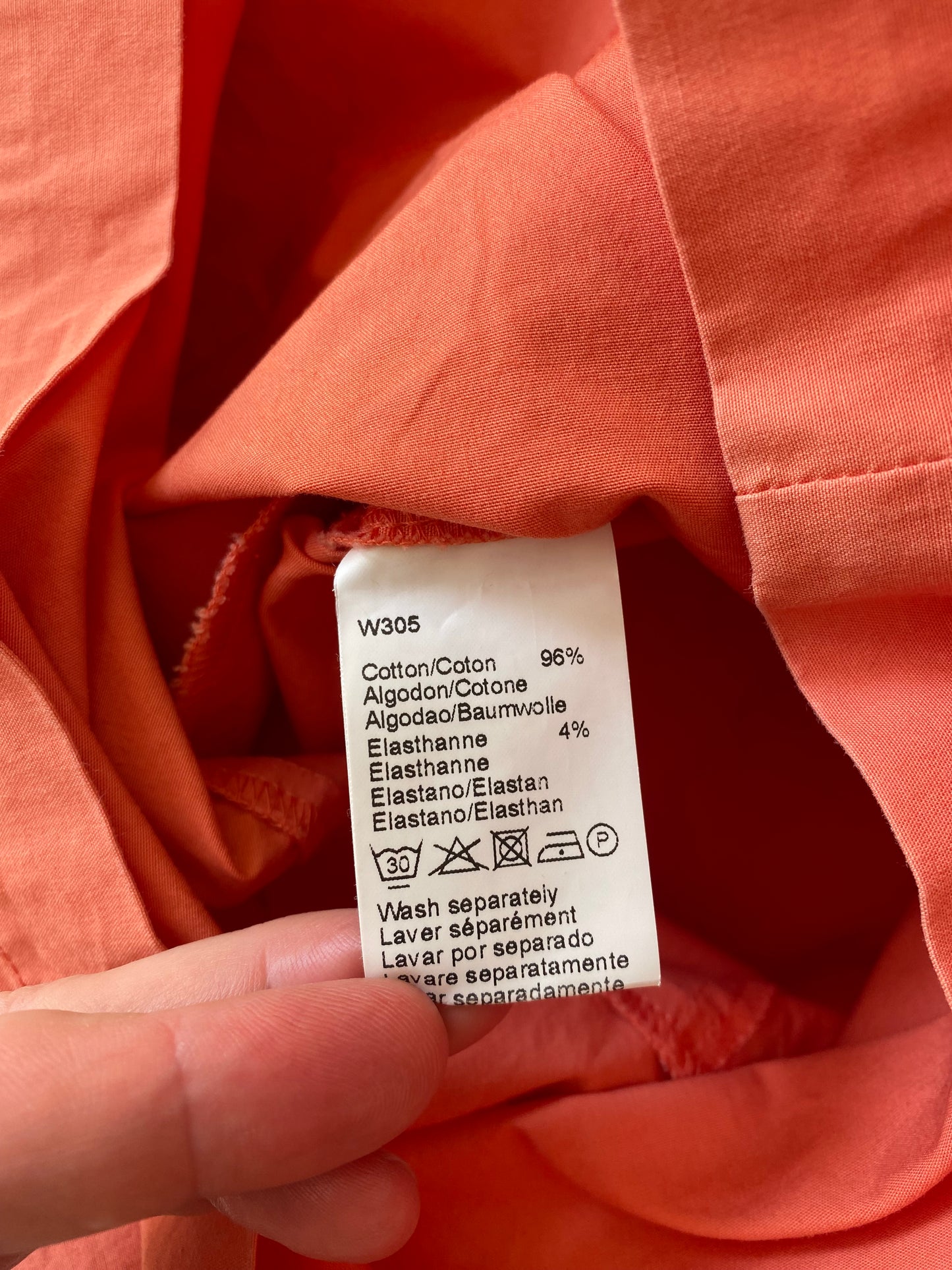 Gérard Darel Élégante minimaliste Robe d’été en coton