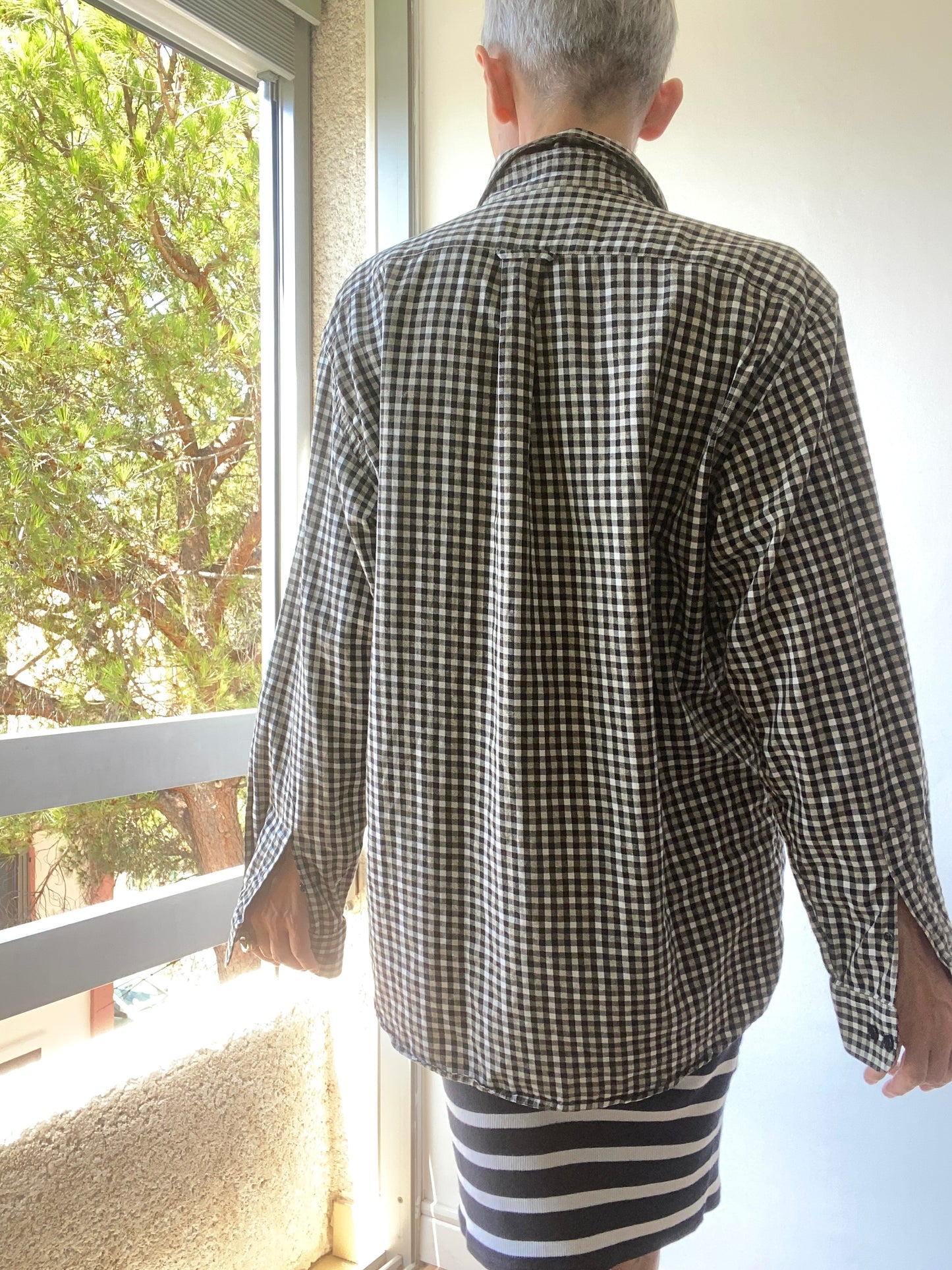 90s Armor Lux French boutique Chemise à carreaux