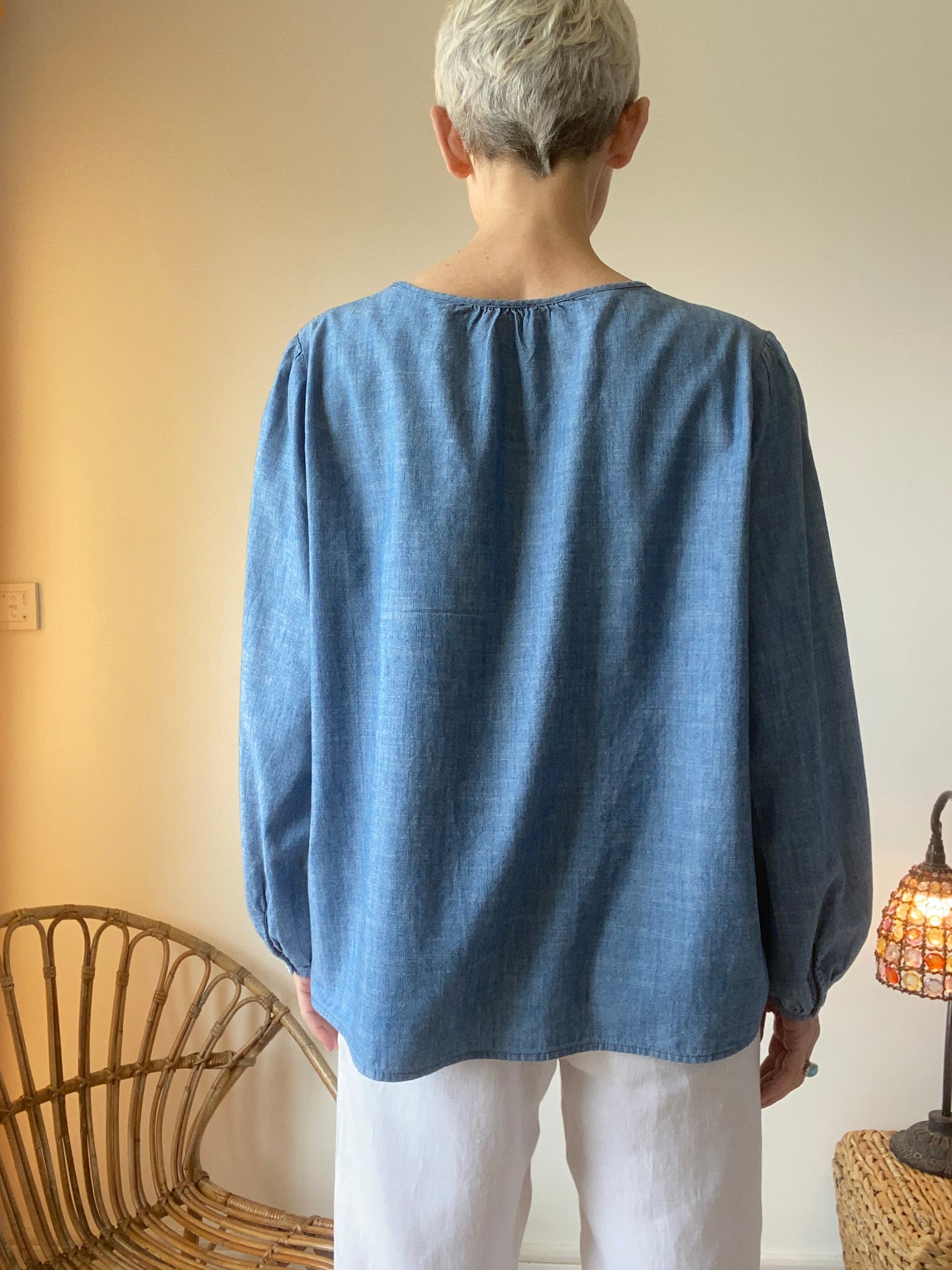 J.Crew Belle Blouse folk