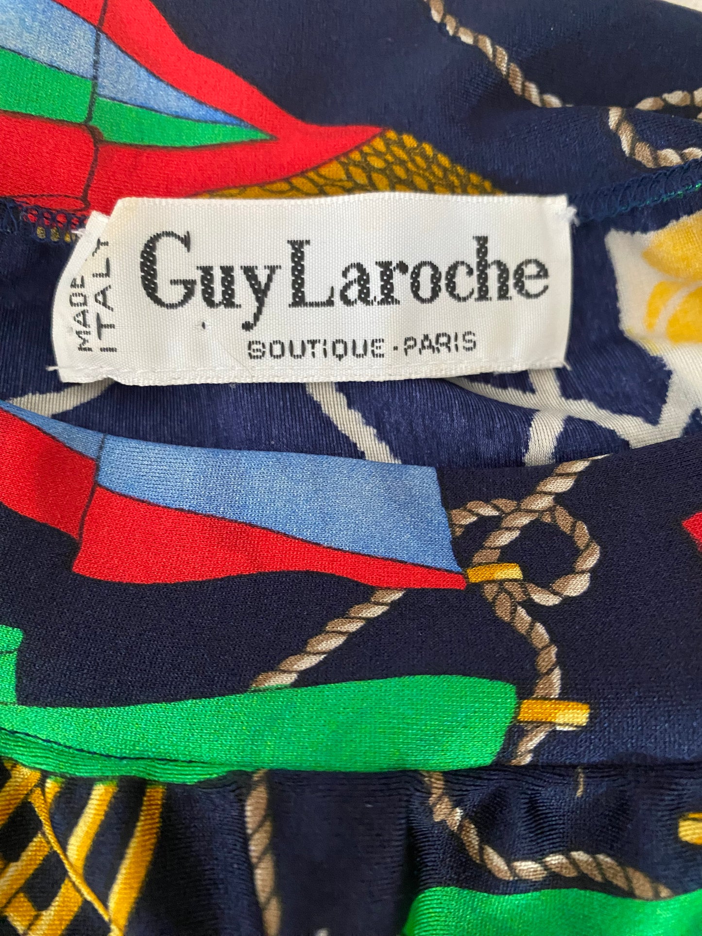 92- 93s Guy Laroche Documented Collection SEA & CRUISE