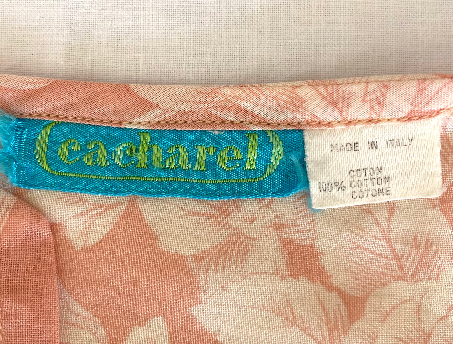 90s Cacharel rose pastel adorable Chemise-veste