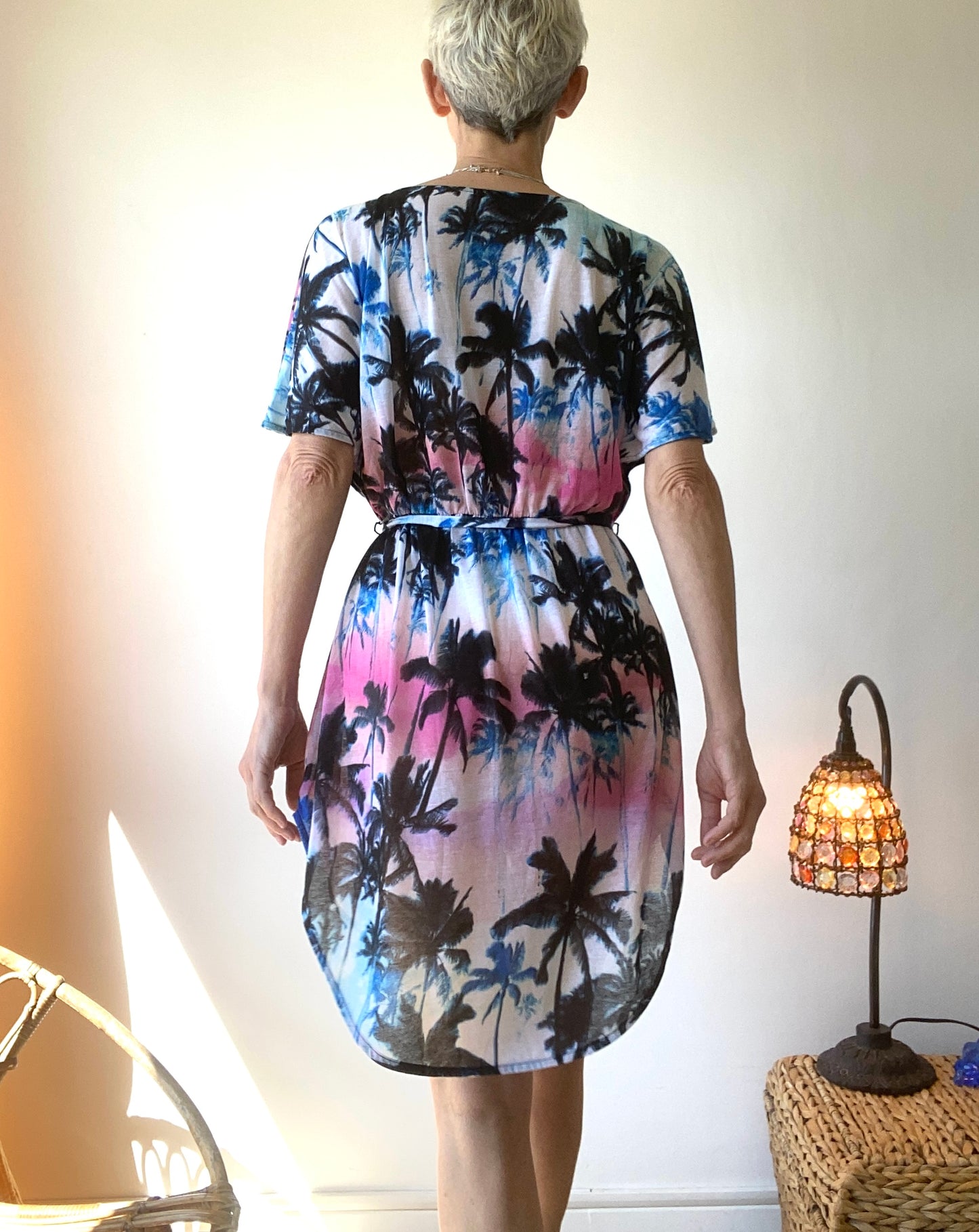 90s mini tropicale Robe plage adorable