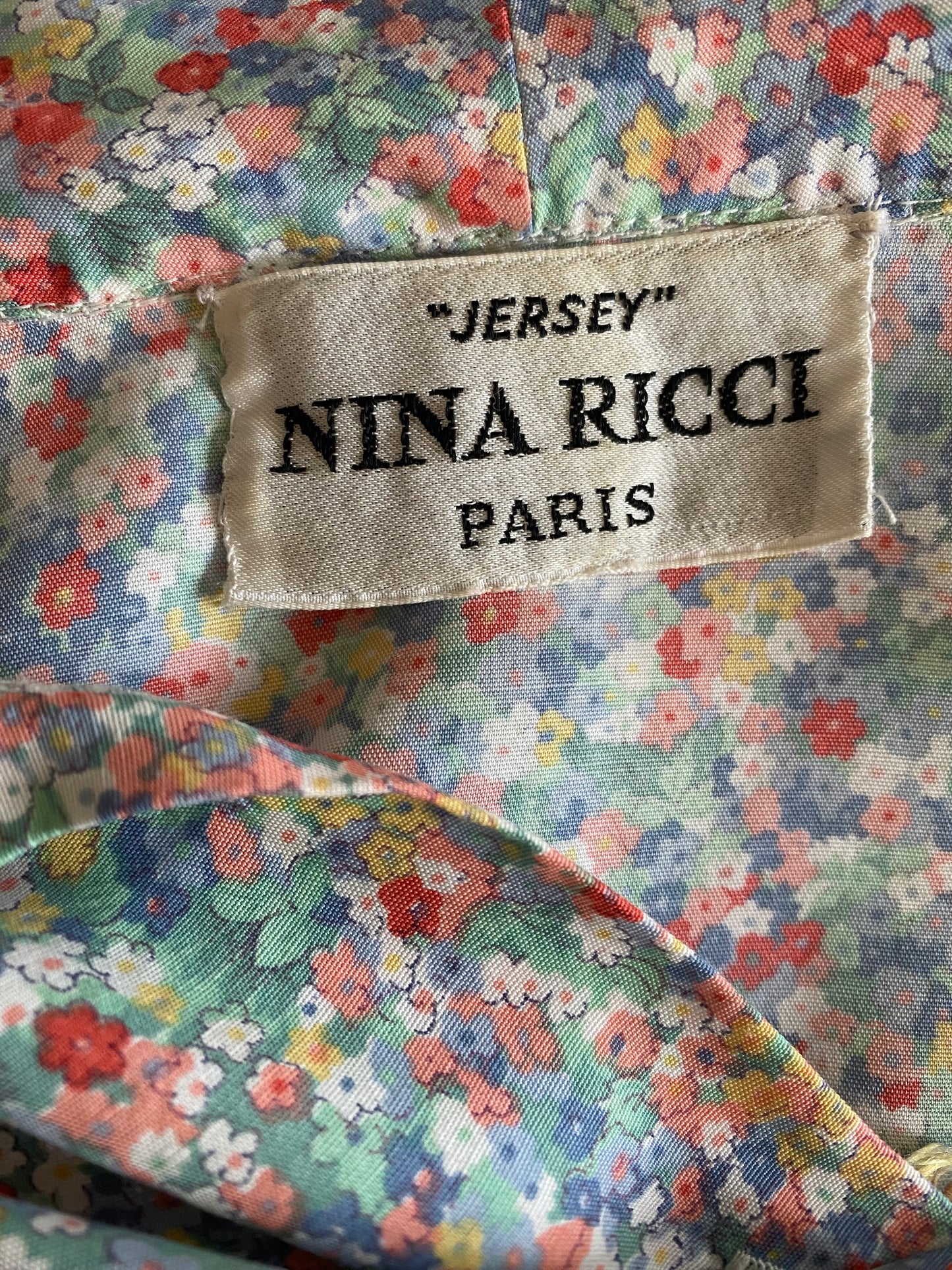 80s Nina Ricci "Jersey" Liberty