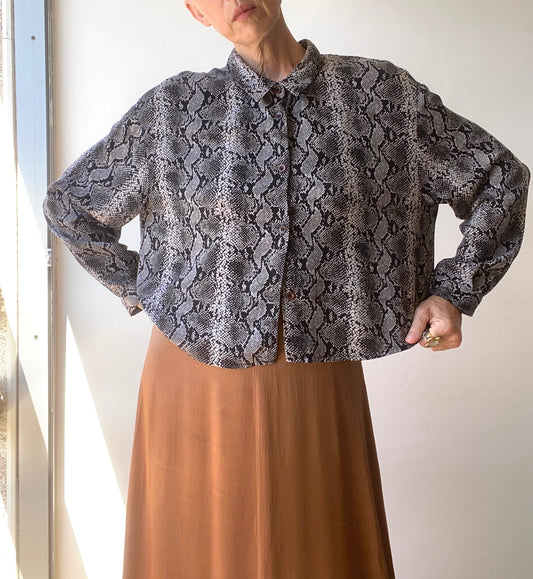 Wild Chemise imprimée python