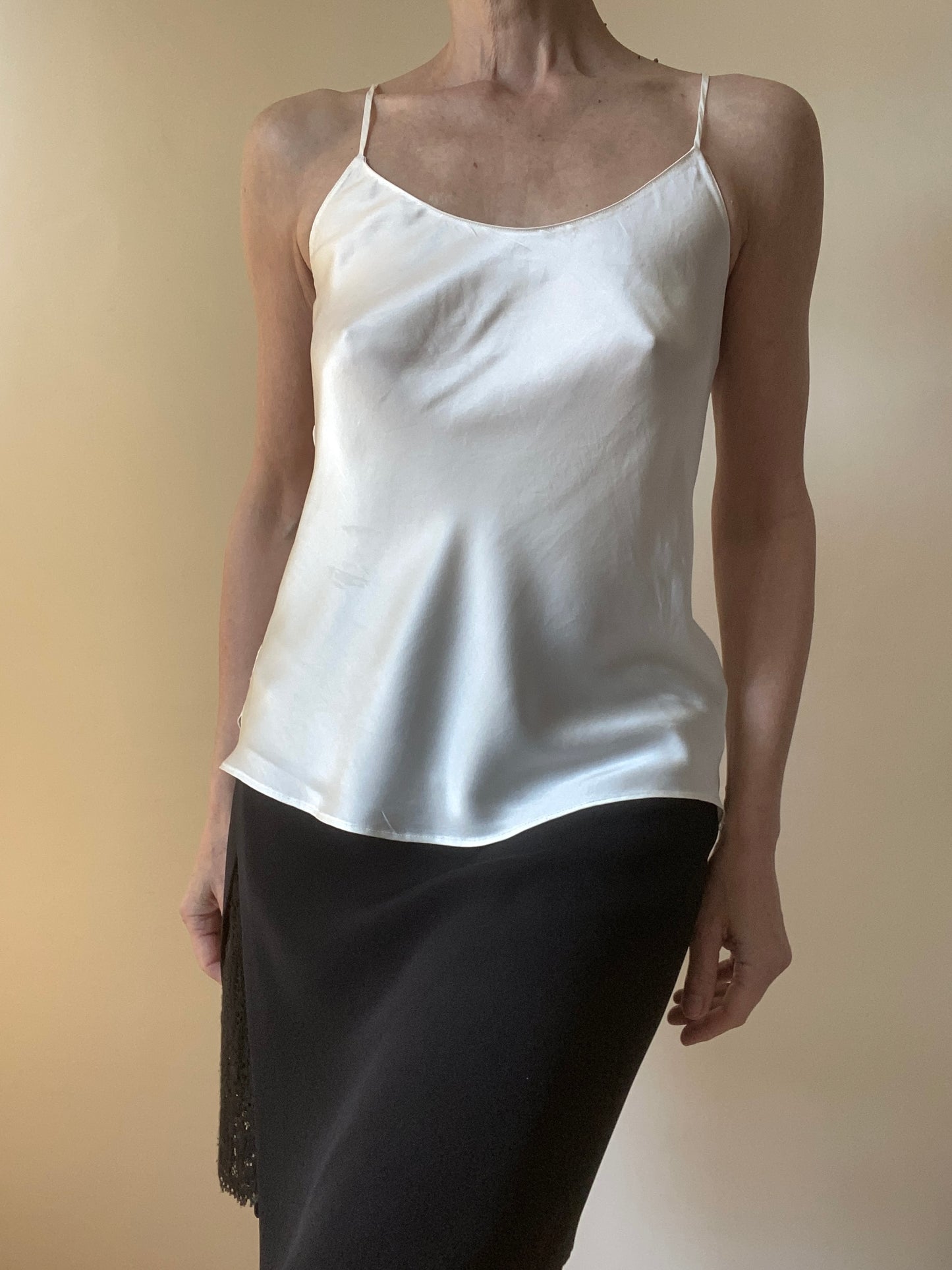 Sweet Top en soie satin