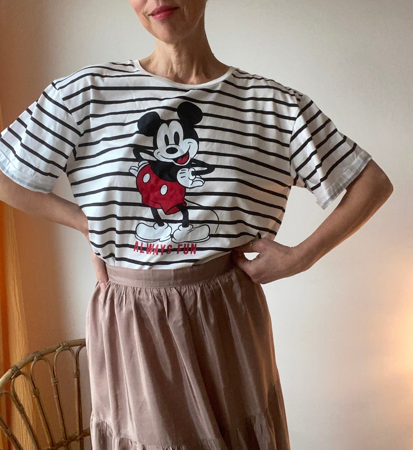 Too Cute Disney Mickey Always Fun tee