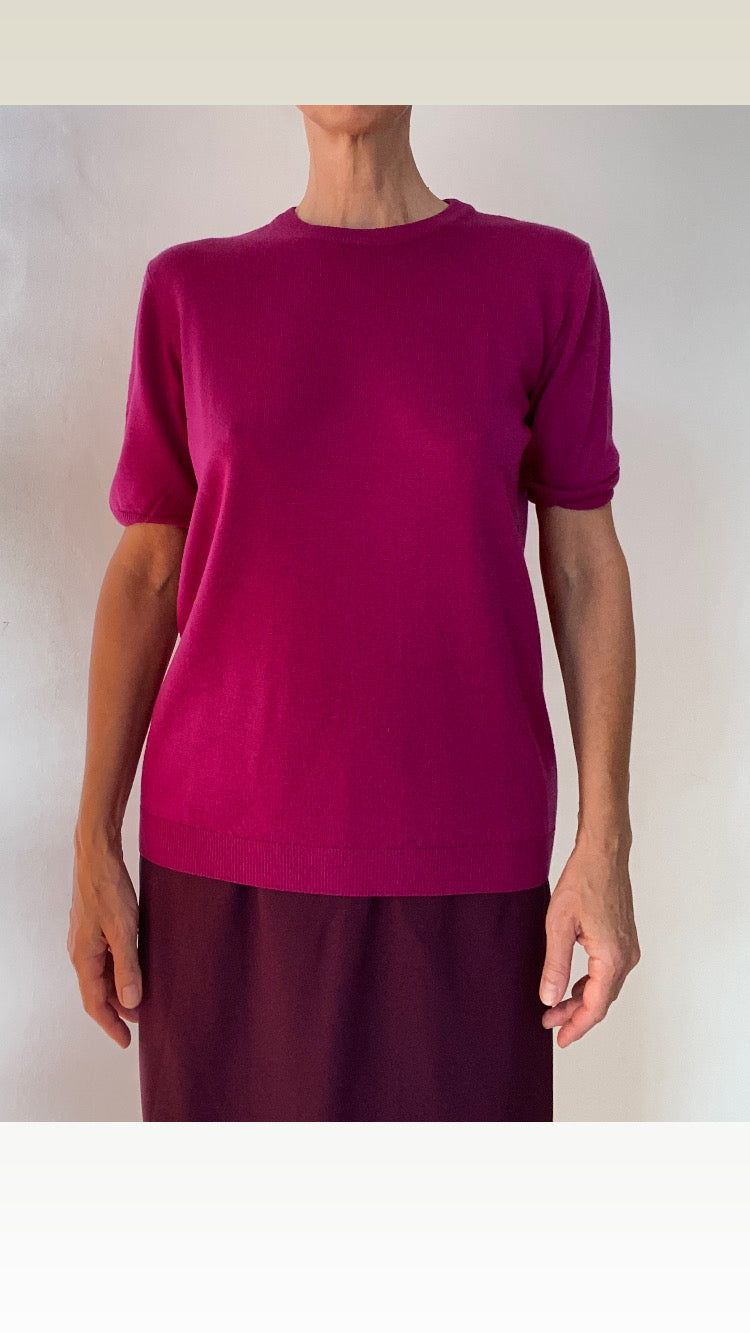 90s Minimaliste Pure New Wool Pullover