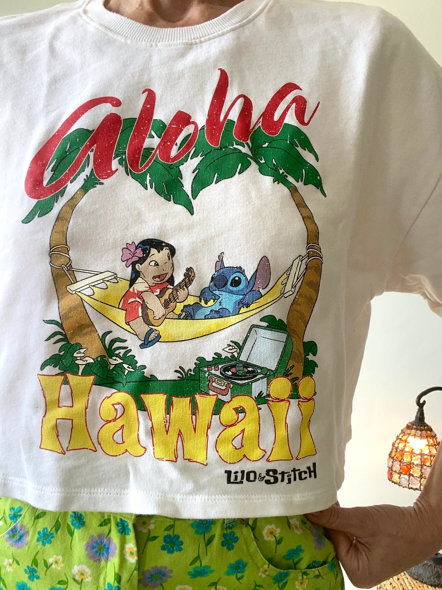 Too Cute Disney Sweat Aloha Hawaii Lilo & Stitch