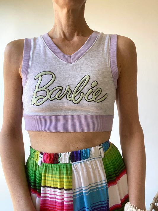 Y2K very funny Top Barbie