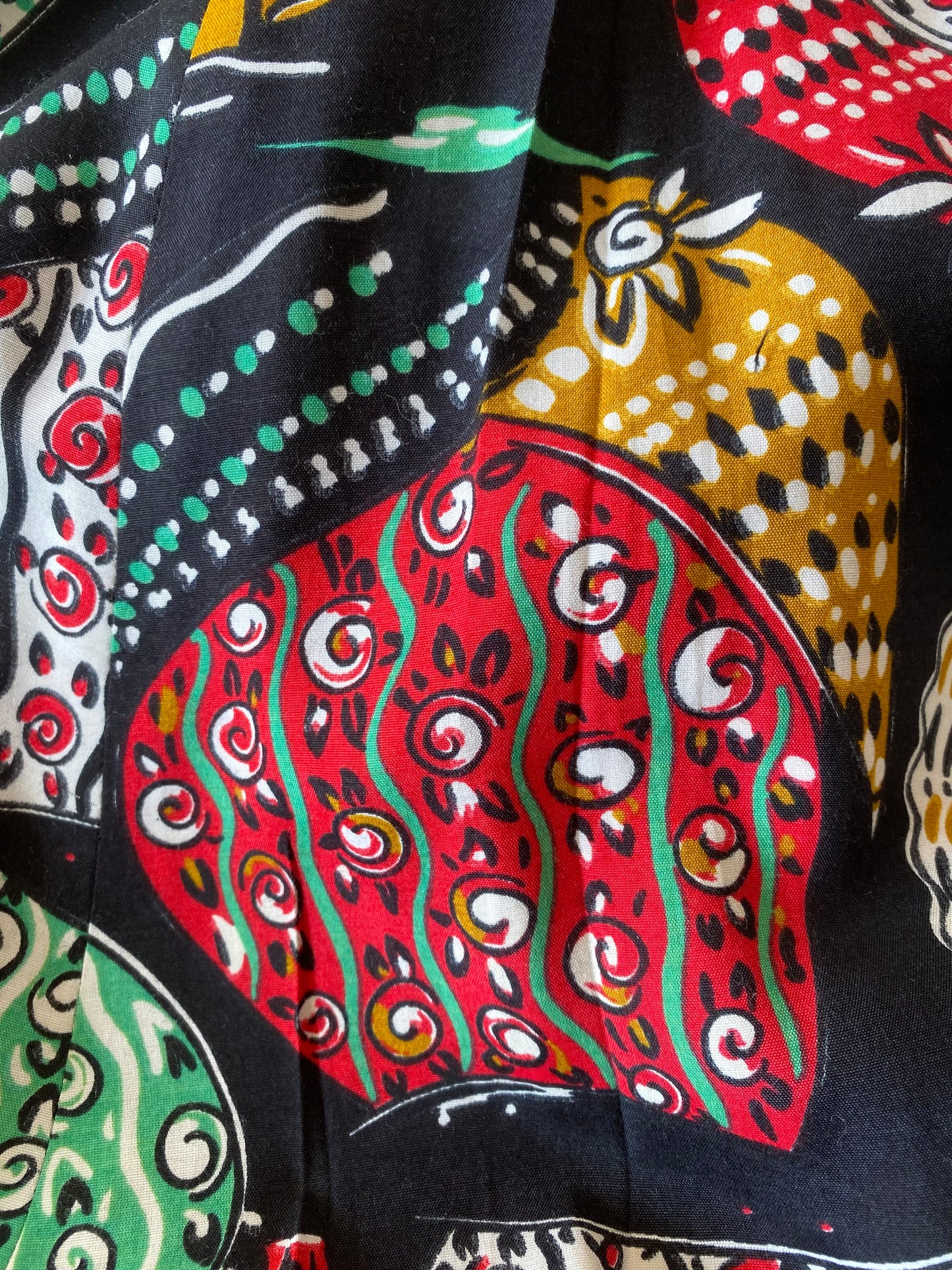 90s Chacok Sublime robe drapée dessin « Châtelet »