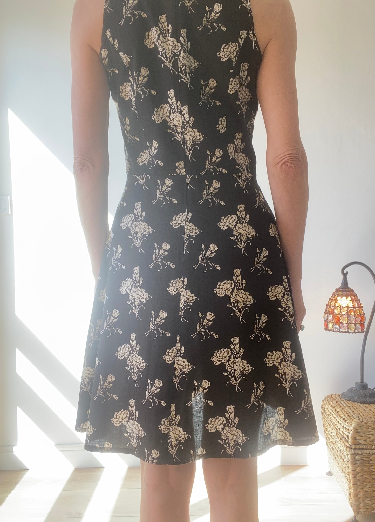 "Souleiado" French Riviera Gorgeous V neck floral Dress