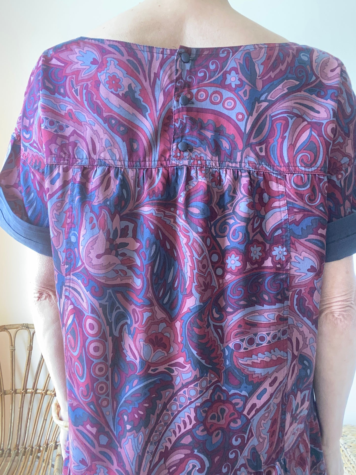 Comptoir des Cotonniers adorable Robe paisley en coton pure